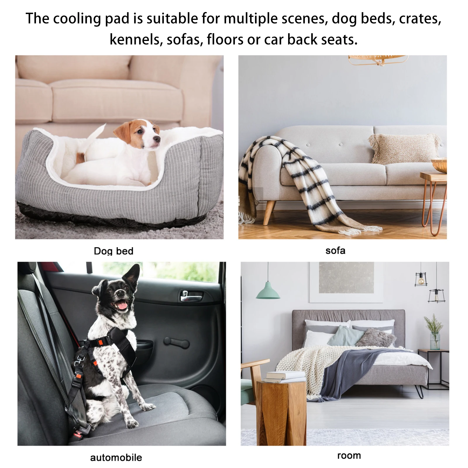 

Pet Cool Ice Silk Summer Bed Dog Self Cooling Mat Portable Foldable Washable Cooling Mat Pet Supplies Dog Self Cooling