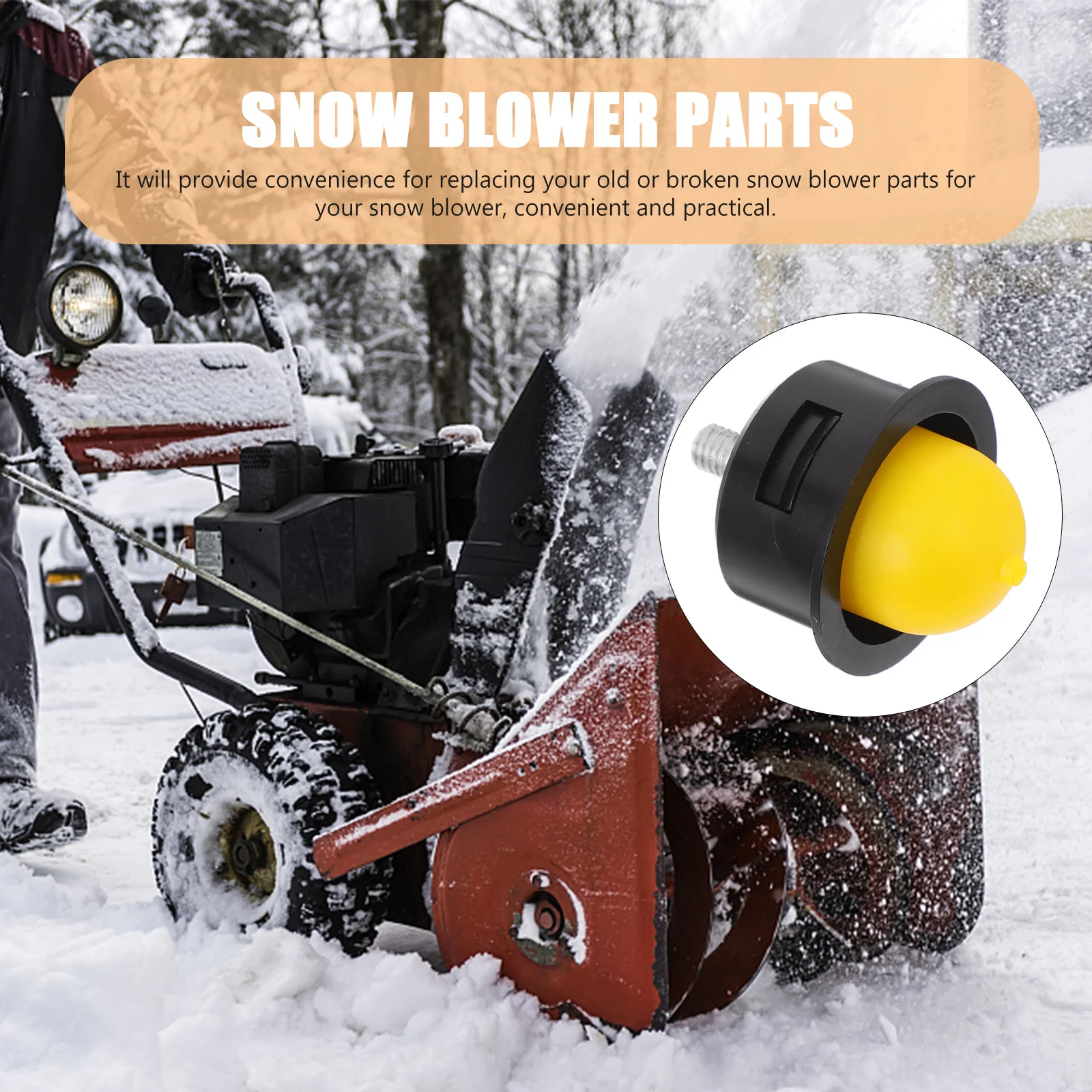 2 قطعة كوب زيت متين مانع للتسرب استبدال أجزاء منفاخ الثلج الثقيلة ملحقات إزالة الثلوج سلك المبتدئين