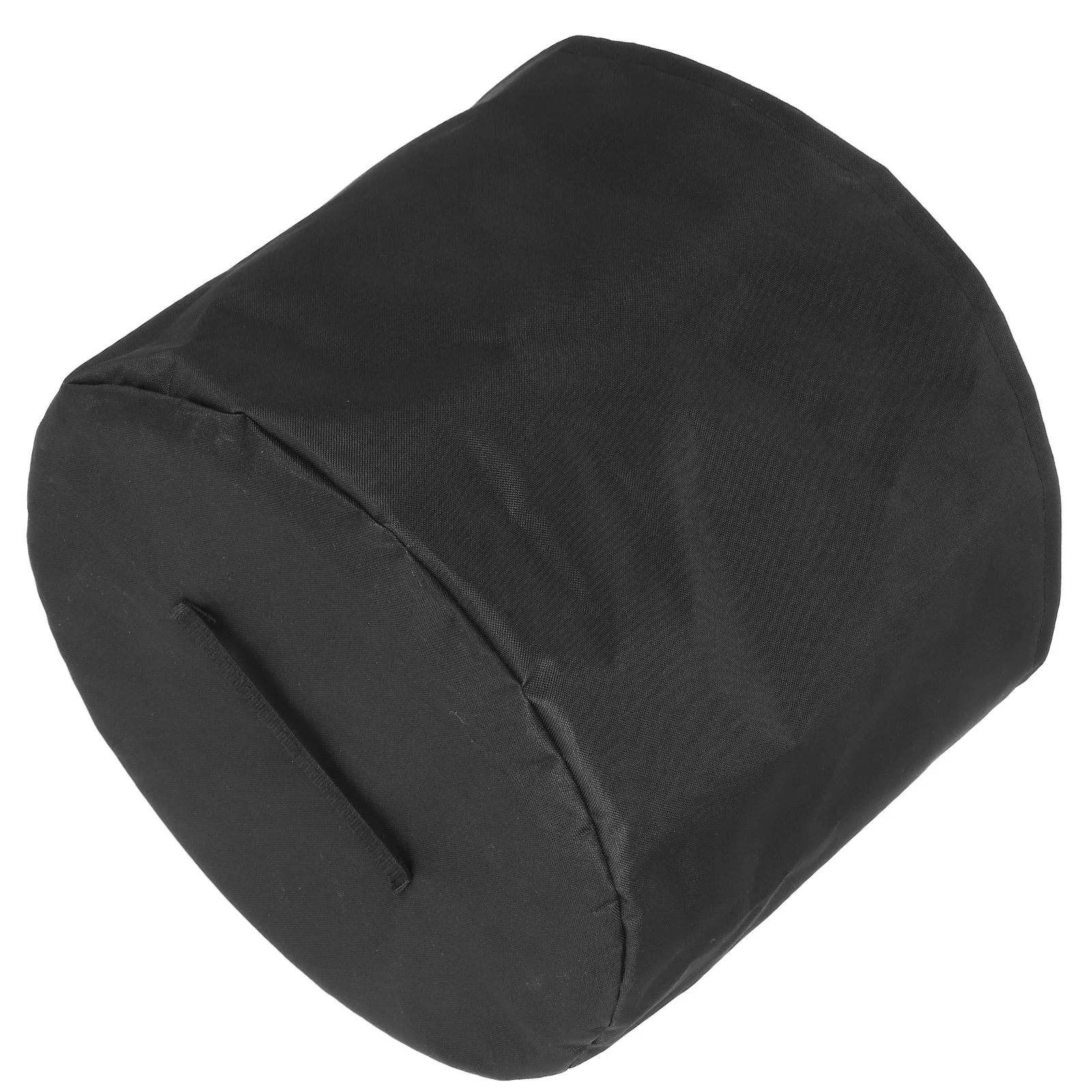 

Fire Pit Cover Black Oxford Portable Weatherproof Patio Protector for Outdoor Barbecue Stove Fireplace Winter Burner Garden