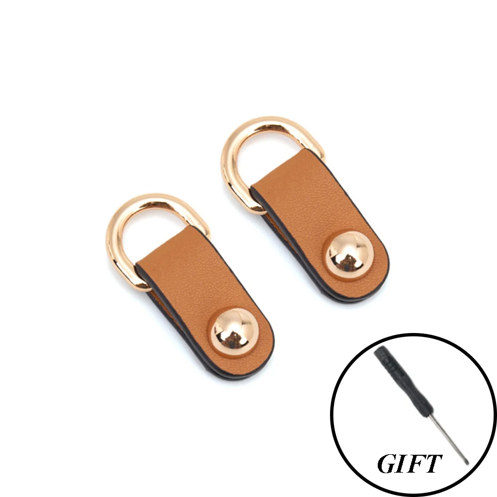 2PCS Bag Buckle Bag Pendant Ring Handbag Strap Buckle D Buckle Replacement PU Handbag Parts Backpack Block Lock Bag Accessories