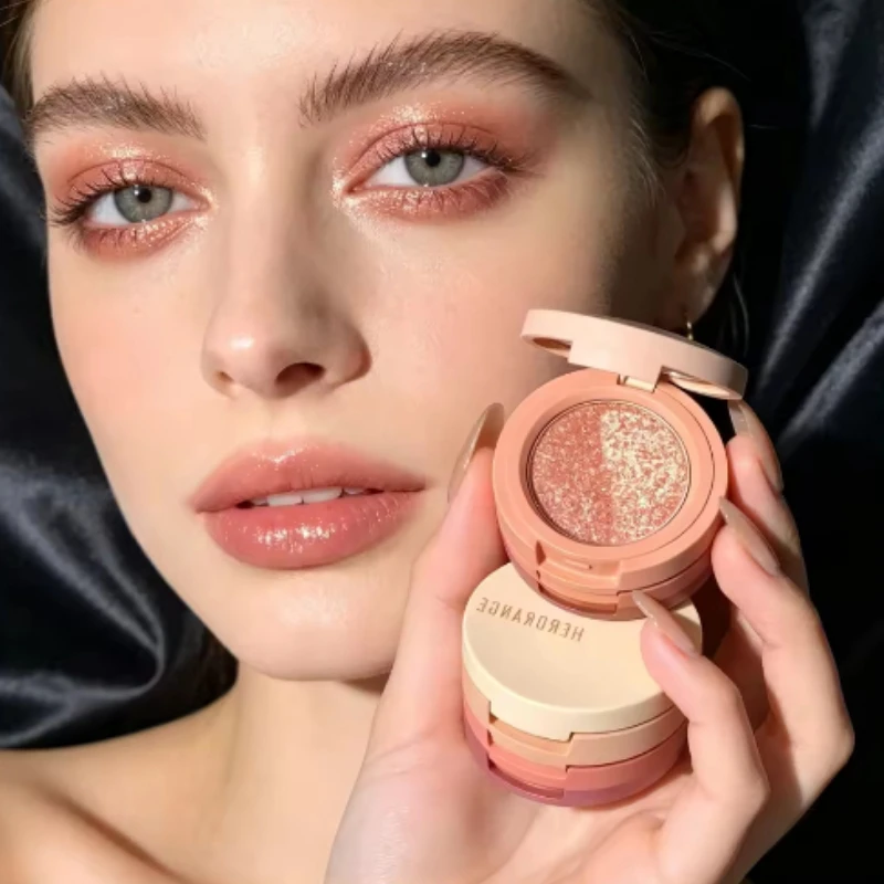 1Pc Multi‑Layer Eyeshadow Palette Matte Shimmer Glitter Pigmented Portable Stackable Eye Makeup Cosmetic for Daily Party Use New