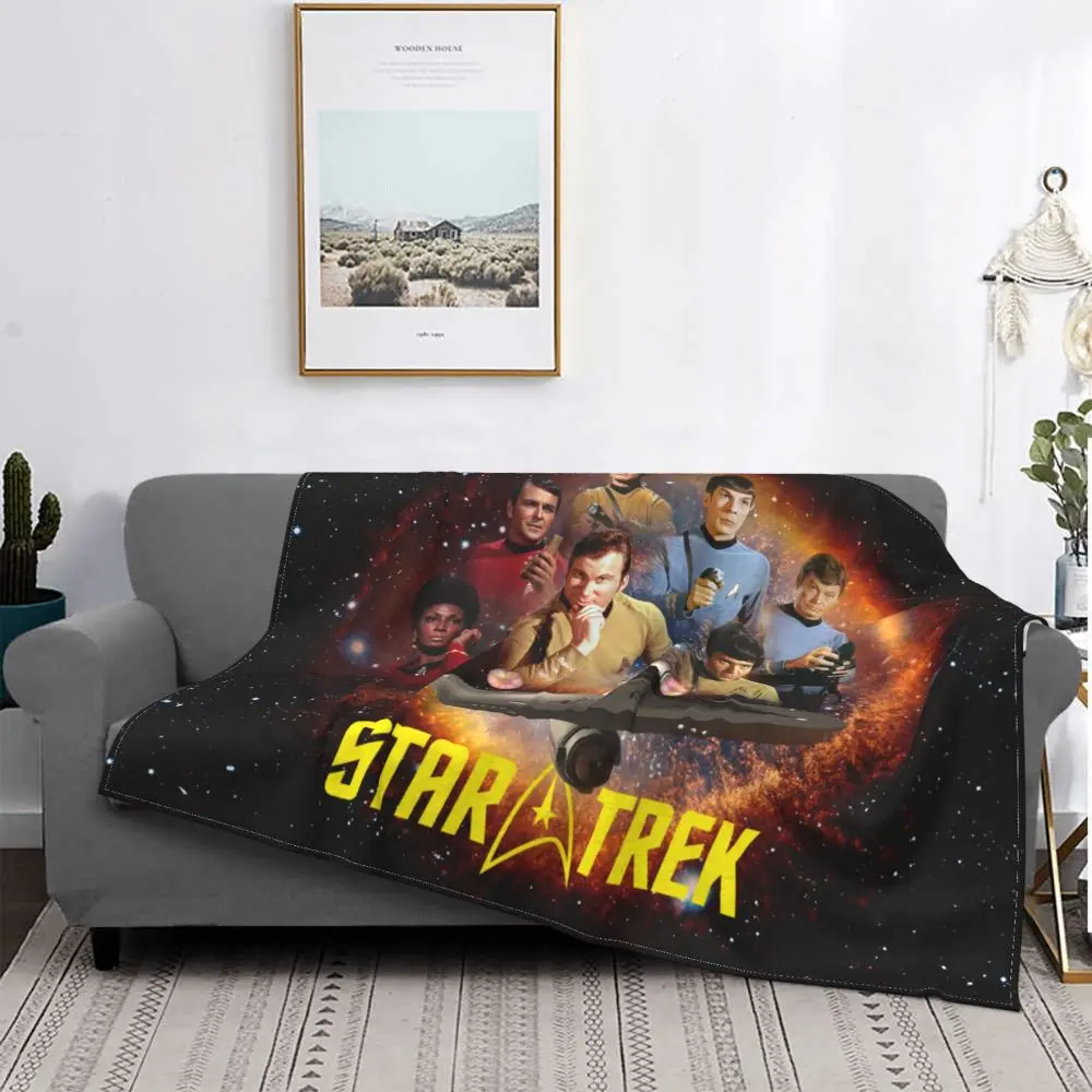 NEW Star Trek Blankets and Throws Super Soft Thermal Indoor Outdoor Blanket for Living Room Bedroom Travel