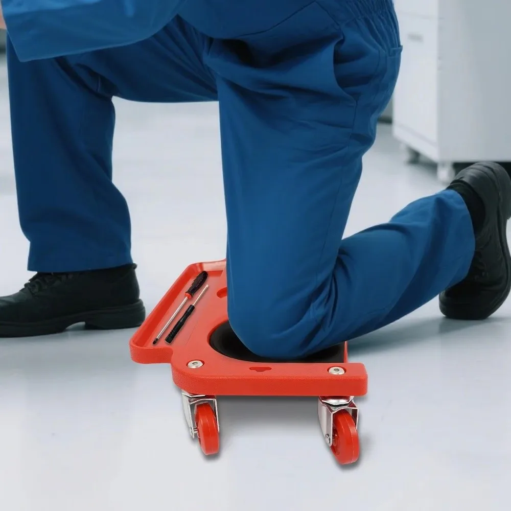 

5 Swivel Castors Kneeling Board High-Impact Frame Universal Wheel Rolling Knee Creeper Convenient Effortless