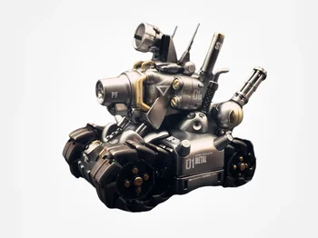 Kleine Tank Model Staal Jungle Metalen Verf Schilderij Afgewerkt Handgemaakte Collectie Kwaliteit Handgemaakte Maatwerk