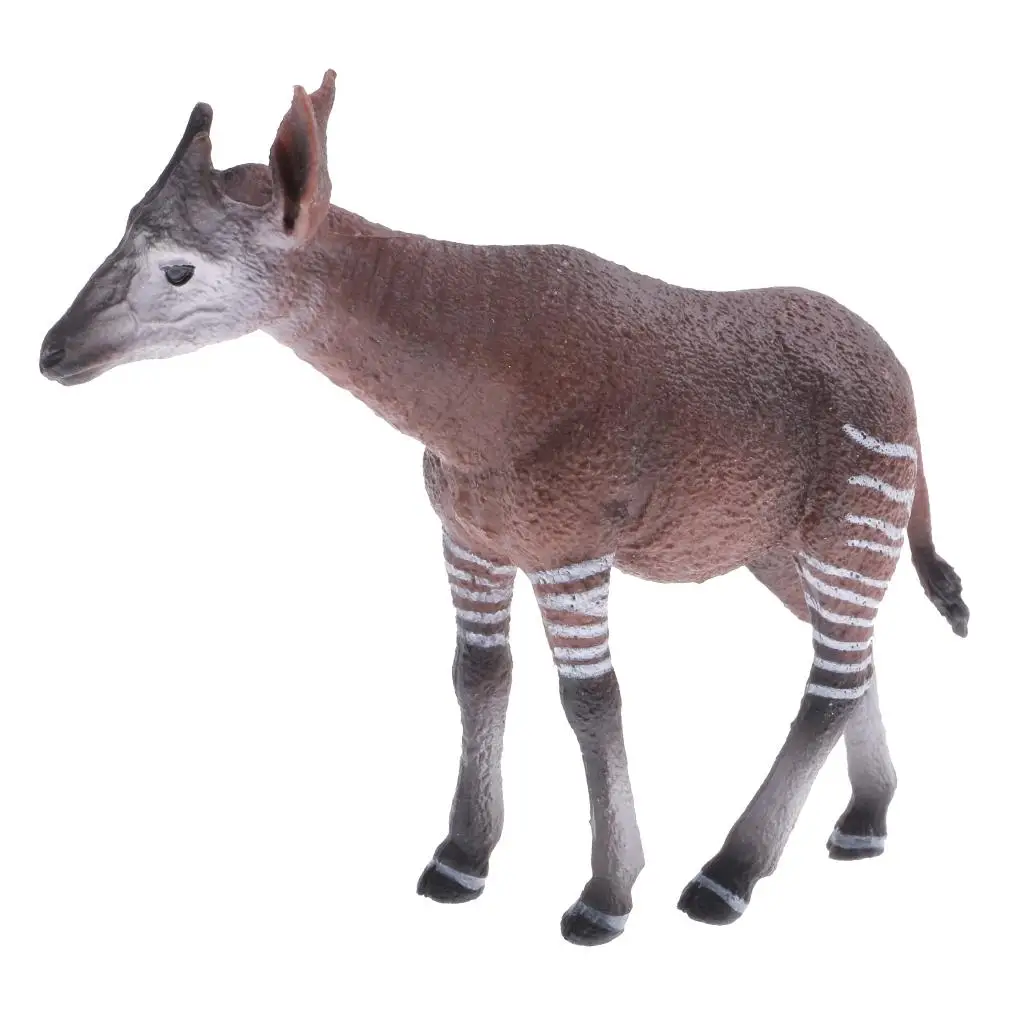 Okapi Wildlife Tiermodell Figur Kinder Lernspielzeug