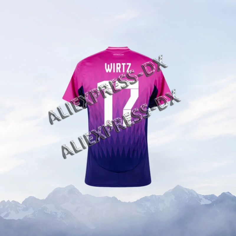 2025, neues meistverkauftes deutsches Heimteam-Trikot, 3D-Druck, atmungsaktive und bequeme
