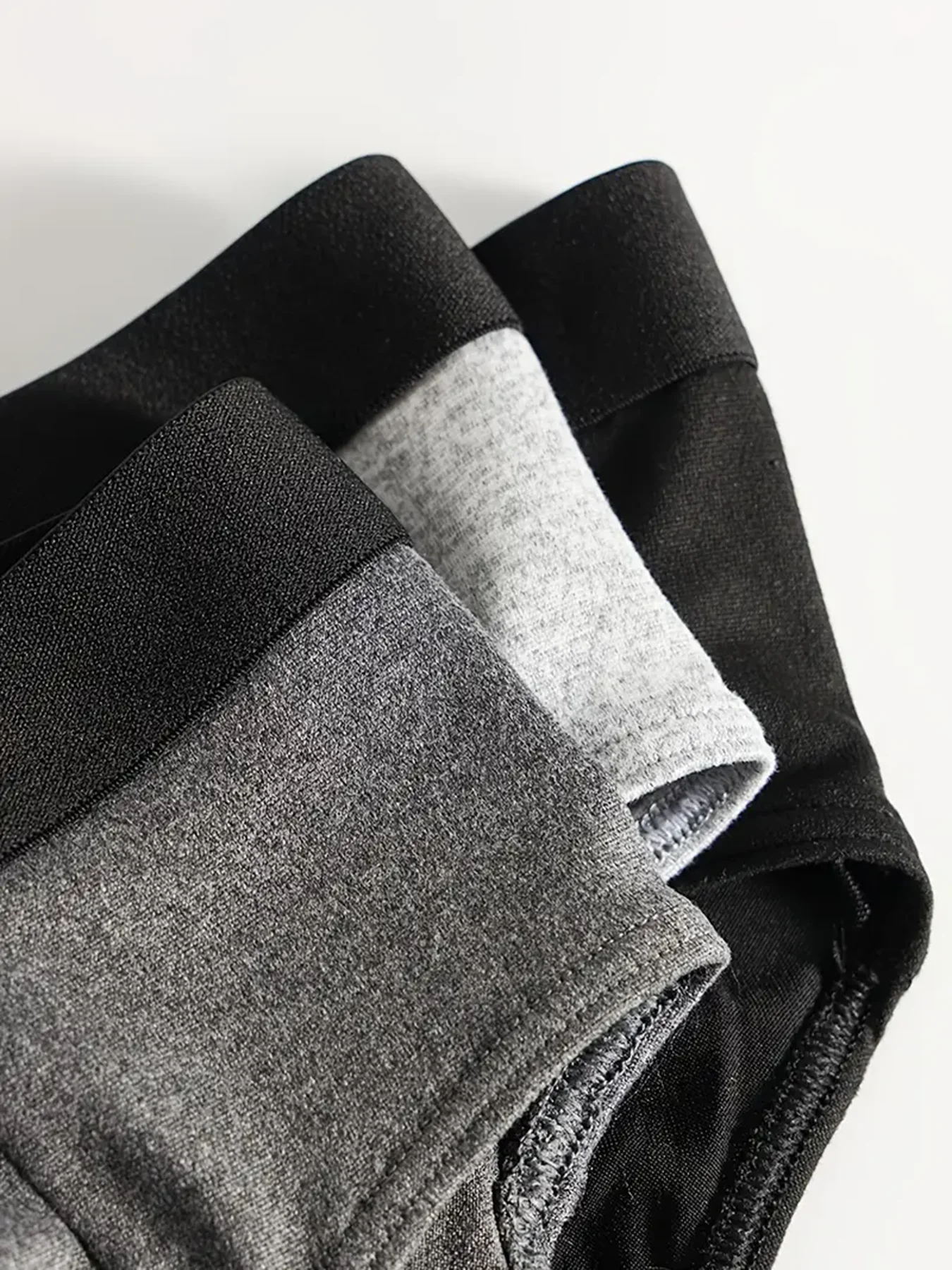 5 قطعة/المجموعة ملابس داخلية للرجال بلون الرجال ملخصات عالية تمتد سراويل تنفس موضة الرجال Underpant حجم كبير ملخصات #4