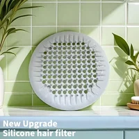 1/2/4Pcs Shower Drain Hair Catcher Drain Cover Bathroom Tub with Suction Cup 5.5 Inches Silicone Sink Strainer Suit for Bathtub - Image 6