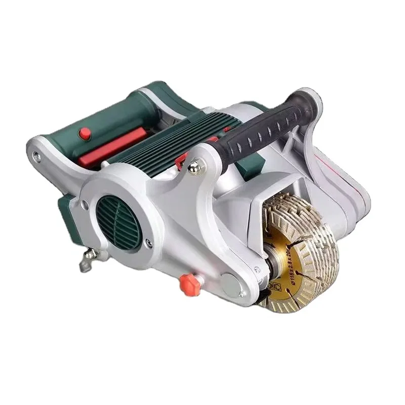 Electric Concrete Slotting Machine Water And Electricity Installation One-time Forming Wall Concrete Cutting Slotting Machine