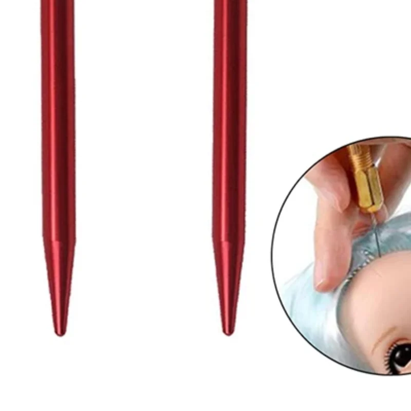 Boneca cabelo reroot agulha kit repintar bonecas cabeça reborn ferramentas de enraizamento peruca fazendo suprimentos acessórios conjunto