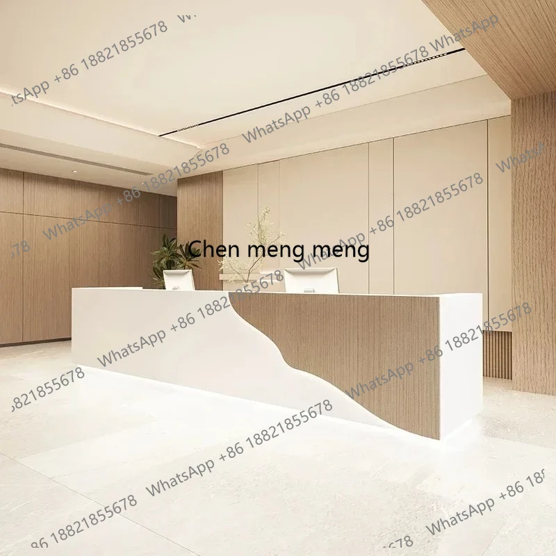 

Дизайнерская мебель: Уникальная стойка ресепшн для магазина одежды, парикмахерской, салона красоты, с местом для хранения, для руководителя, мебель-витрина