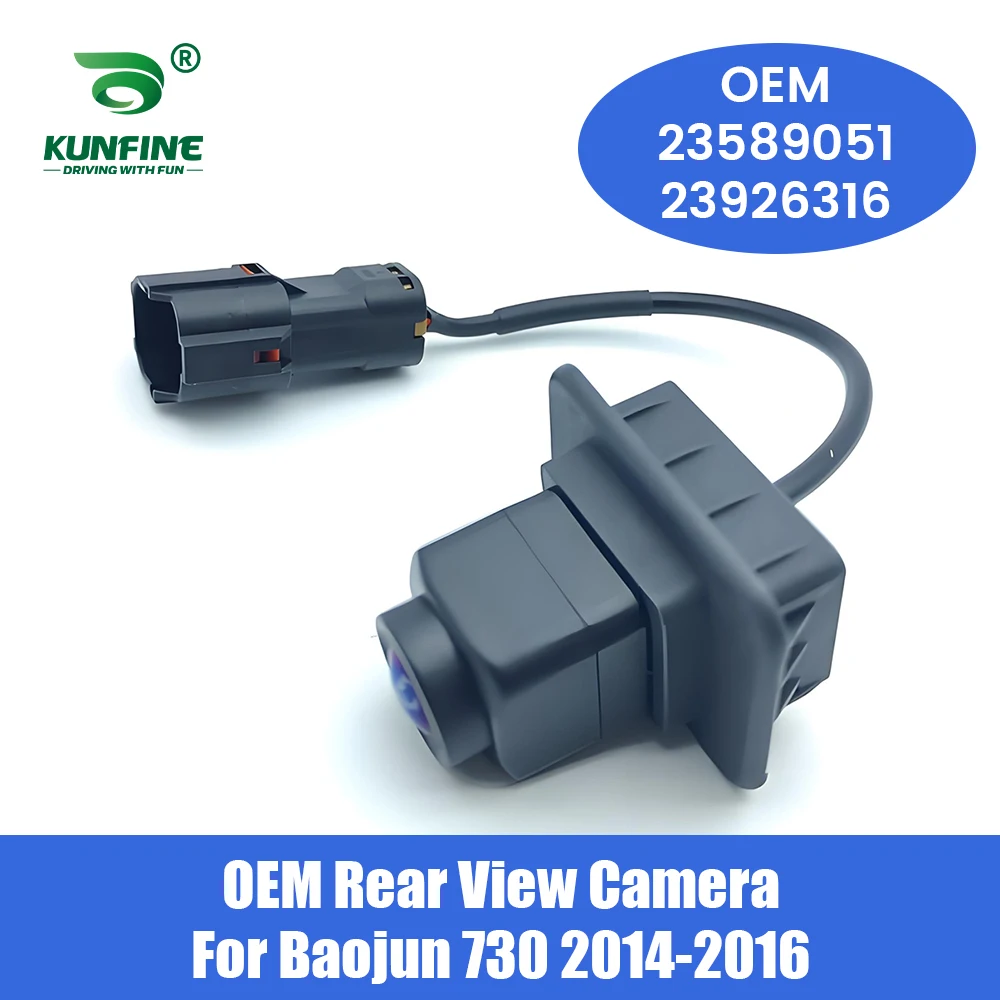 For Baojun 730 Only 2014-2016 Rear View Backup Camera Waterproof Parking Assist Camera Original Factory OE 23589051 23926316