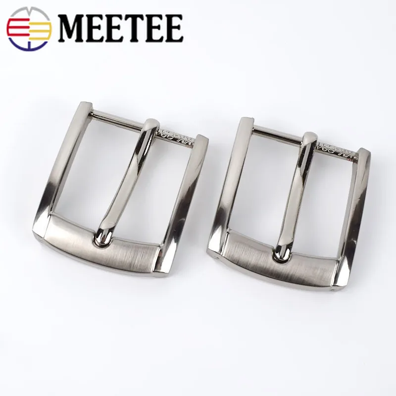 2/10pcs 30mm Men Metal Alloy Belt Pin Buckles Leathercraft Hardware for Waistband Belts Head 28-29mm DIY Jeans Accessories KY090