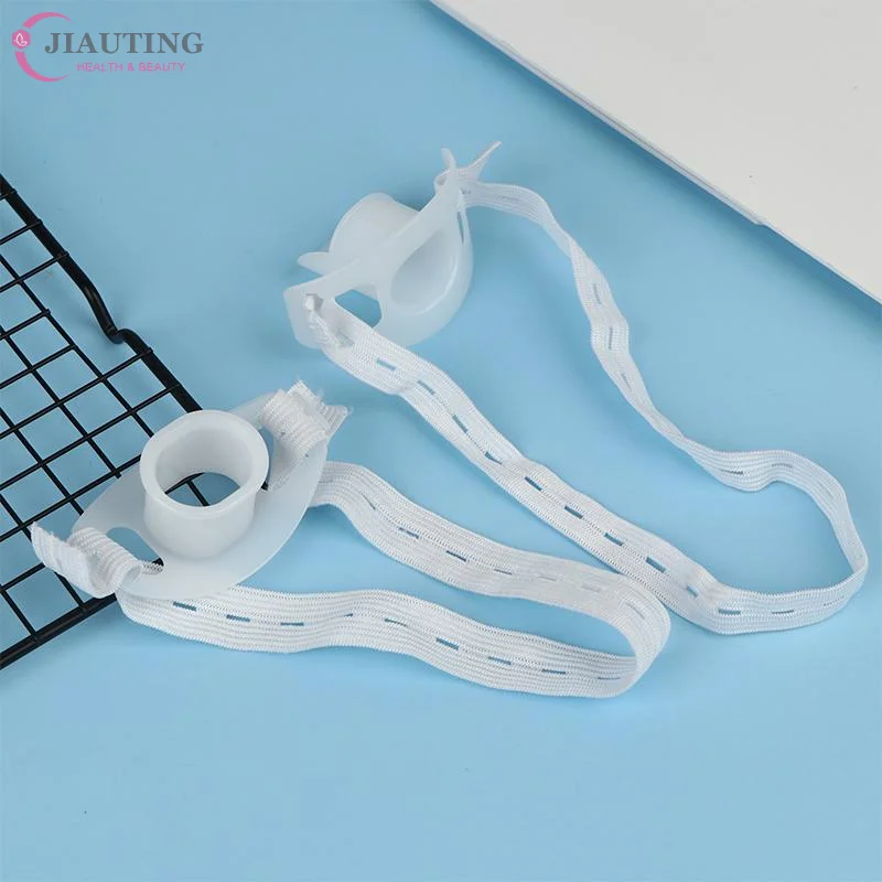 10pcs White Plastic Disposable Gastroscope Mouth Pad Oral Stopper Bite Free For Grinding Teeth Cheek Gastroscope Bite Mouth