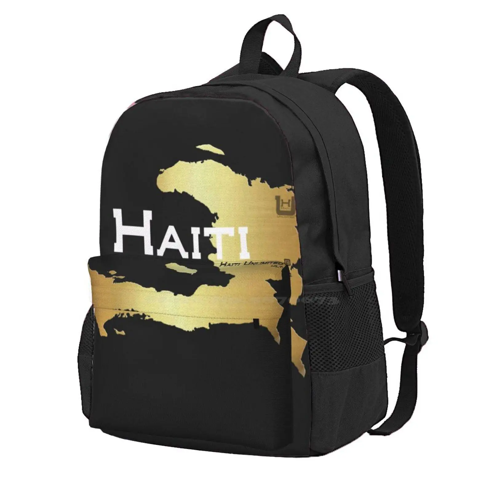 Haiti Unlimited Map Haiti Hot Sale Schoolbag Backpack Fashion Bags Haiti Map Haiti Town Haitian Paradehaitian Atlanta 509