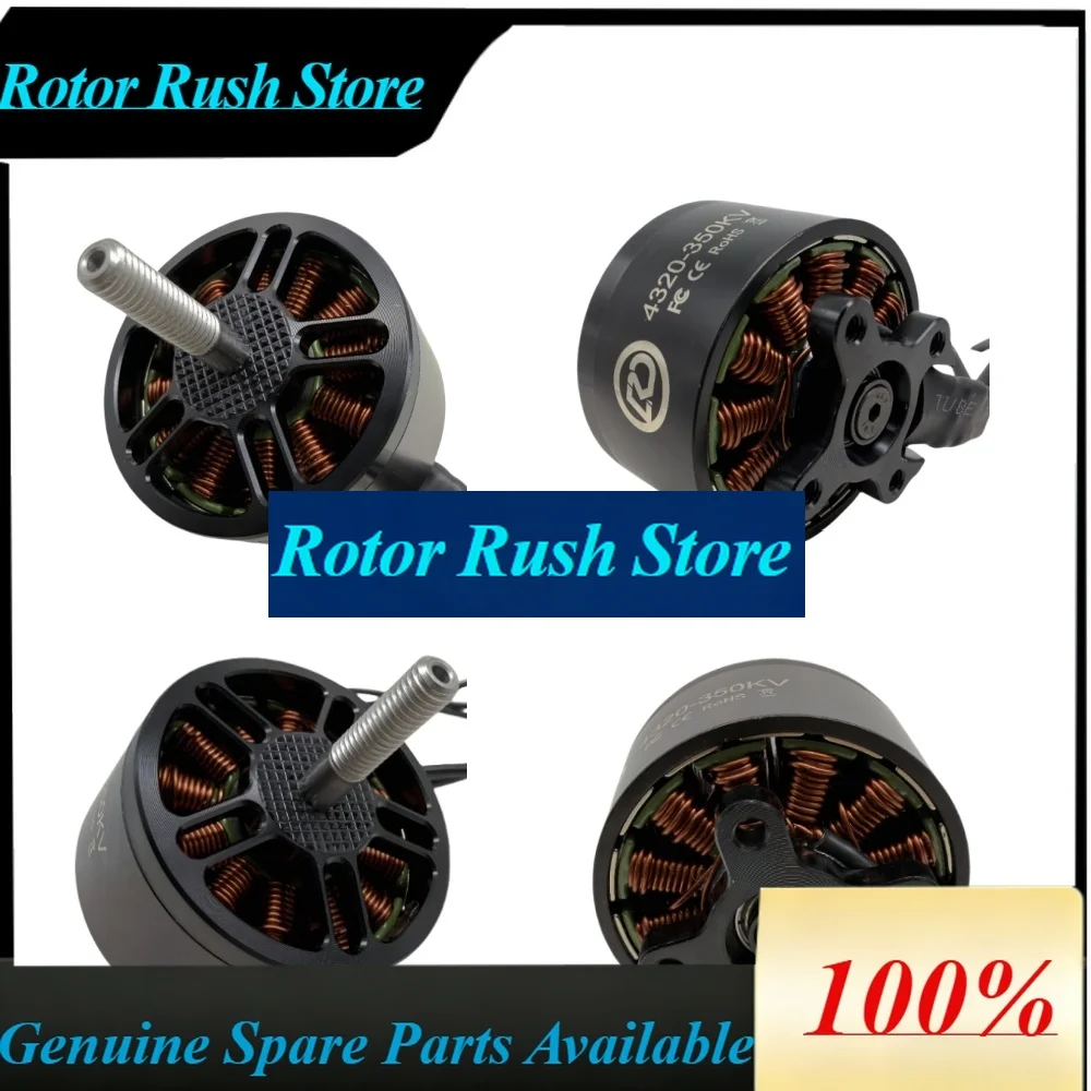 RoRusBrushless Motor 4320 350KV 6-12S Brushless Motor, Suitable For RC FPV Importers, High Speed, Long Distance, X Class, Pack O