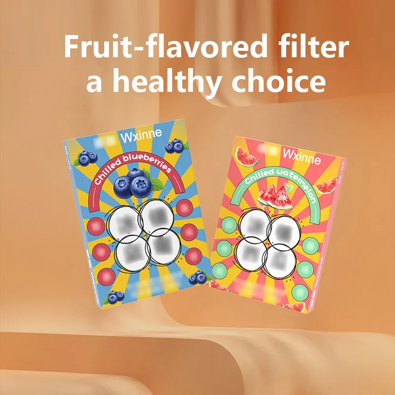 Filter cigarette butts, cigarette filters, fruit coolness, tar removal, and odor elimination
