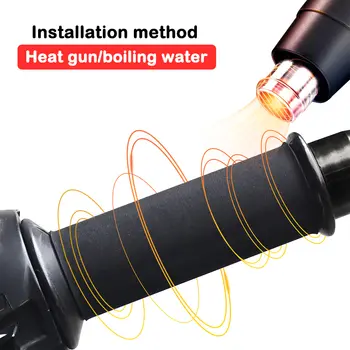 適用於 HONDA CB650R CBR650R CB1000R CB CBR 650R 1000R 摩托車的全年適用熱縮防滑橡膠握把套 10 最佳銷售 本田 NX650 - №10