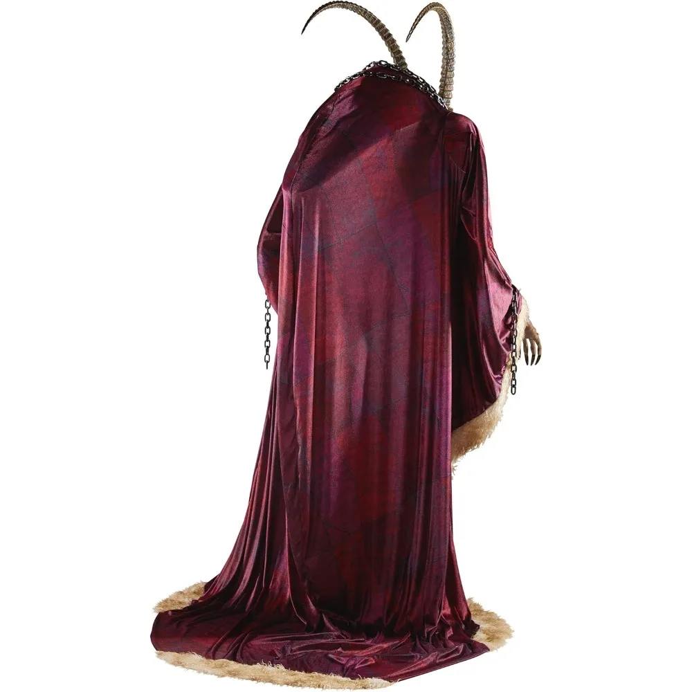 6.5 قدم Krampus Animatronic، يوصى به للاستخدام في المناطق المغطاة