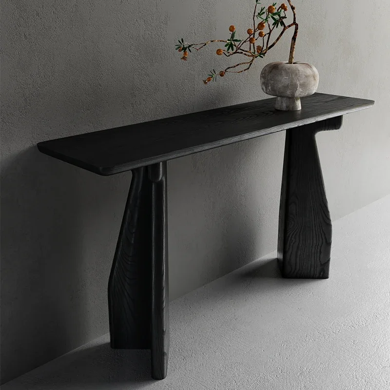 

Minimalist Style Corner Table Hallway Unique Entrance Salon Console Tables Luxury Glamor Console Ingresso Living Room Furniture