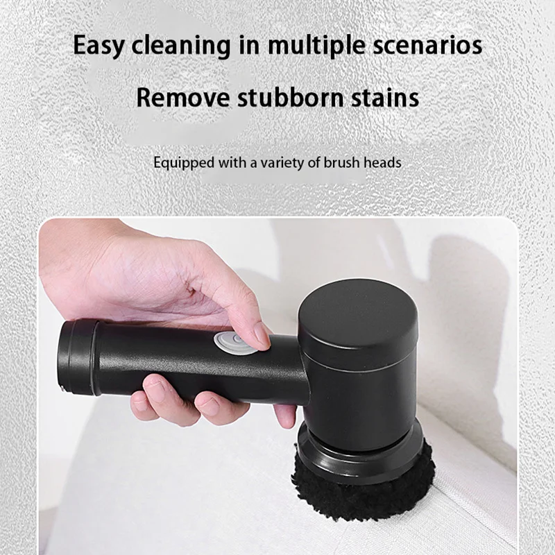 Xiaomi Electric Cleaning Brush Wireless Black High-power Multifunctional Bathroom Waterproof Portable Cleaning Brush Household