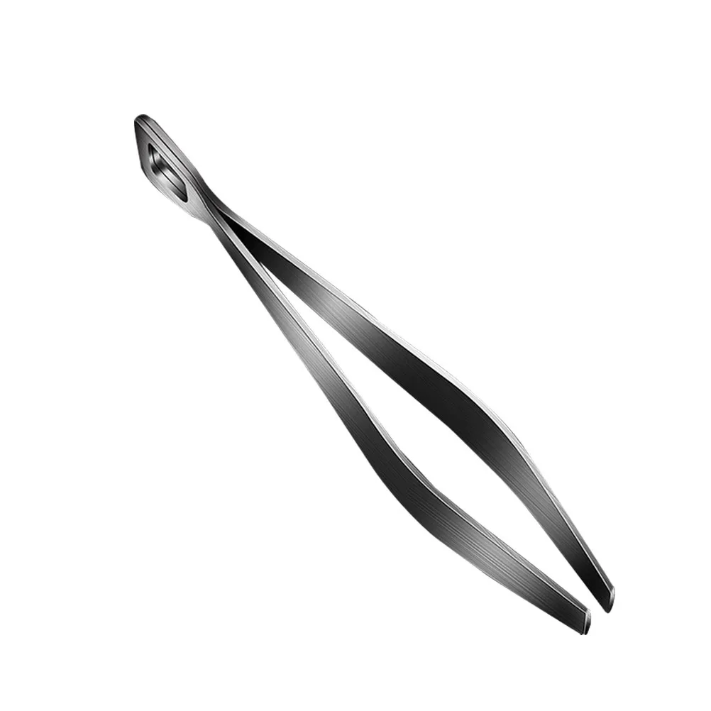 Stainless Steel Food Tweezers Precision Fish Bone Poultry Hair Removal Kitchen Tool Comfortable Grip