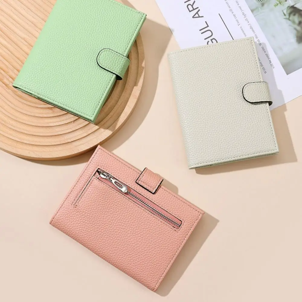 

Waterproof Passport Cover with SIM Card Slots Card Case Multifunction Leather Passport Holder Coin Purse Ticket Folder