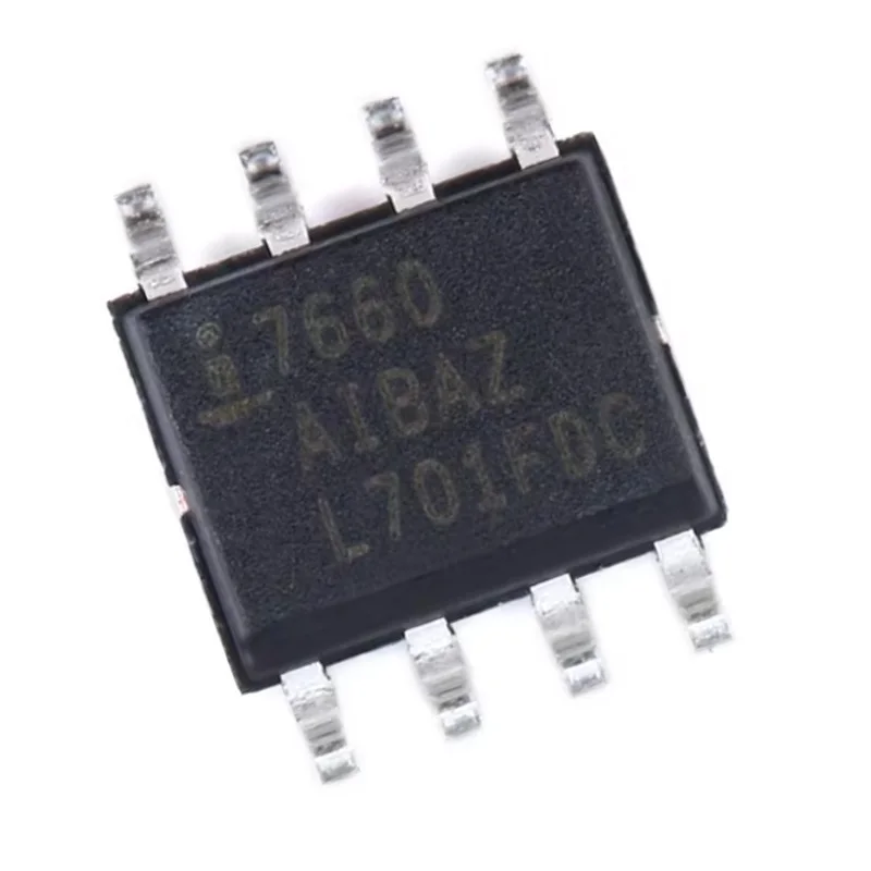 

20Pcs New Original Icl7660Aibaza-T Silk Screen 7660Aibaz Soic-8 Power Chip Cmos Voltage Converter Chip