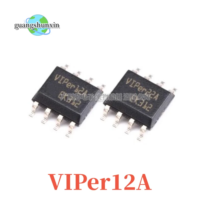 

10PCS VIPER12A SOP8 VIPER12 SOP 12A SOP-8 SMD VIPER12AS VIPER12ASTR new and original IC