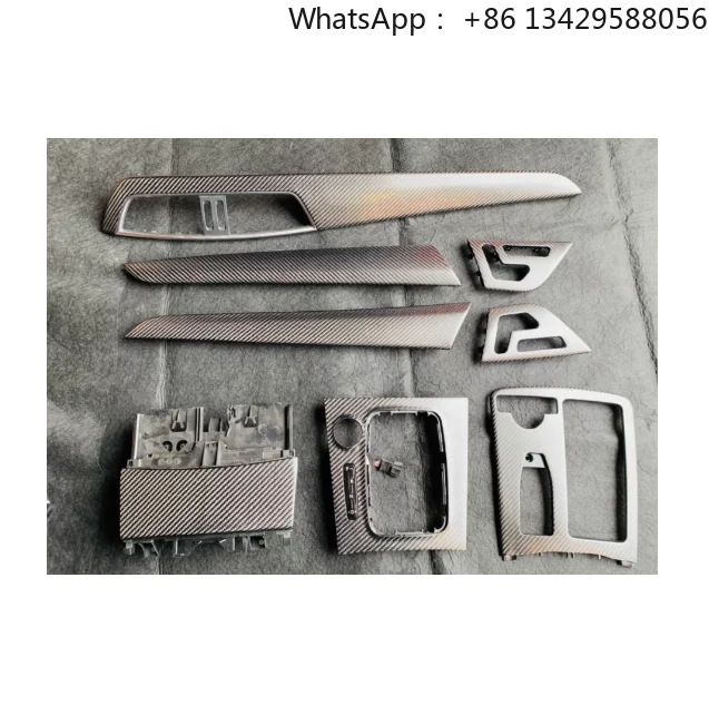 Customized W204 W507 for Merceds Genuine Dry Carbon Fiber Interior Carbon Fiber Style Central Control Panel Modification