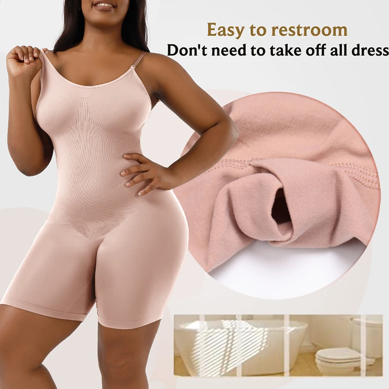 Shaping Clothes Large-Sized Postpartum Buttocks Lifting Bodysuit Seamless Corset Women's Suspender Belly Tightening Body Shaper image 2