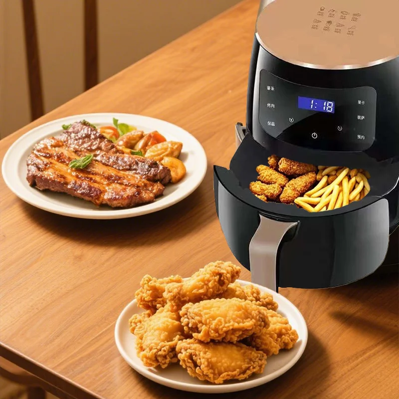 5L Healthy and Fast Electric Fryer Air Fryer for Oil-Free Food Cooking air  Oven