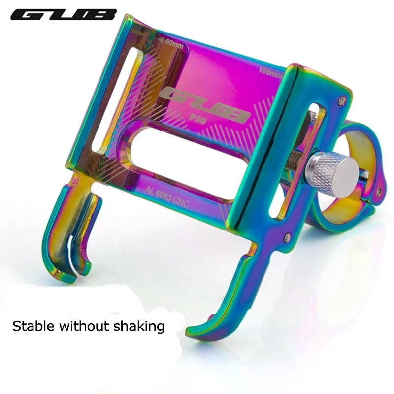 GUB Aluminum Alloy Bike Phone Holder  Mtb Accesorios Bicycle Phone Holder Cell Phone Mount for Motorcycle Cycling Phone Holder