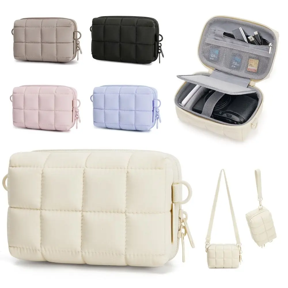 2 Carrying Ways Digital Camera Case Lightweight Thickened Storage Bag Waterproof Shockproof Camera Insert Pouch
