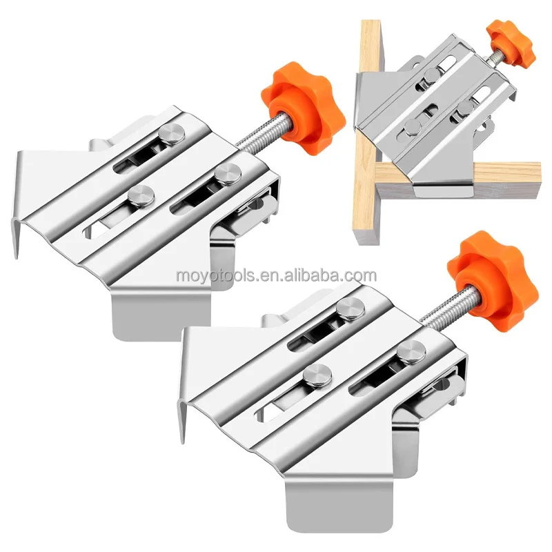 

4pcs Corner Clamp 90 Degree Right Angle Clamp Wood Clamps For Woodworking Right Angle Miter Joints