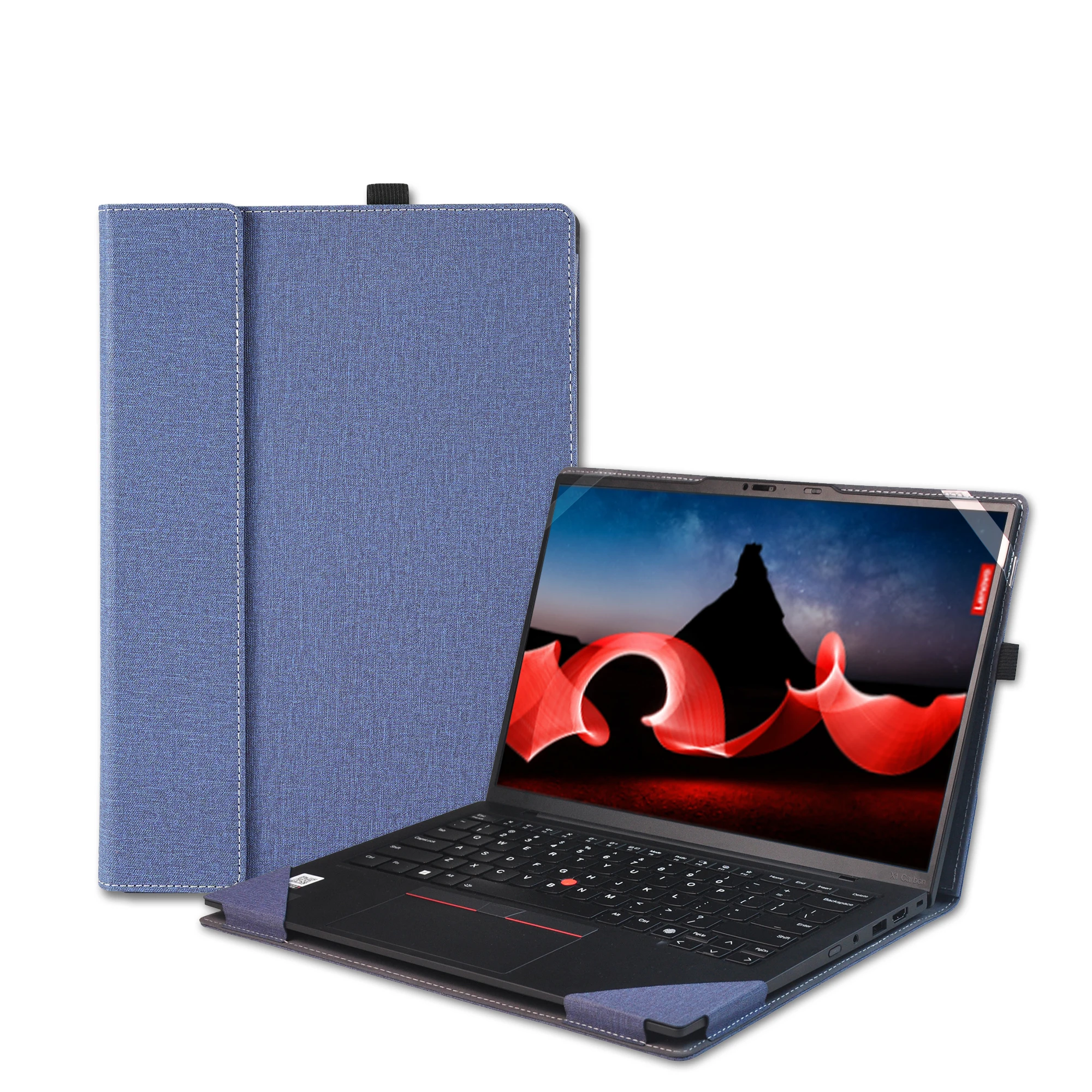 Laptop Case Cover for ThinkPad X13 yoga Gen 1 & L13 Gen 2& ThinkPad X390 2-in-1 scratch resistant protective shell leather cover