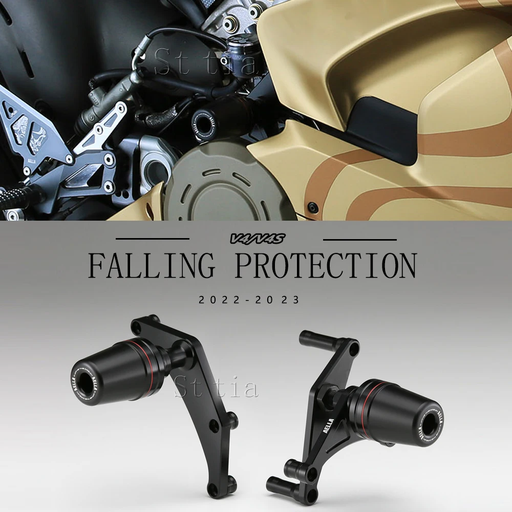 

Motorcycle For DUCATI Panigale V4/V4S 2022-2023 Frame Sliders Crash Protector