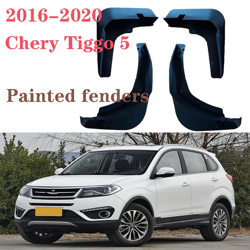 Chery Tiggo 5/5X 2012-2020 Fender Mud Flaps Mudguards Splash Guards Fender Mudflaps Modified Auto Parts Decoration