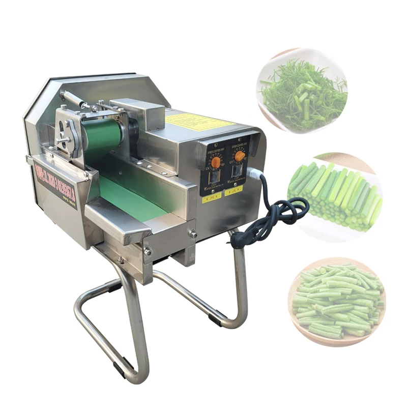 Commercial Vegetable Cutting Machine Stainless Steel Automatic Leek Celery Leaf Cutting Machine