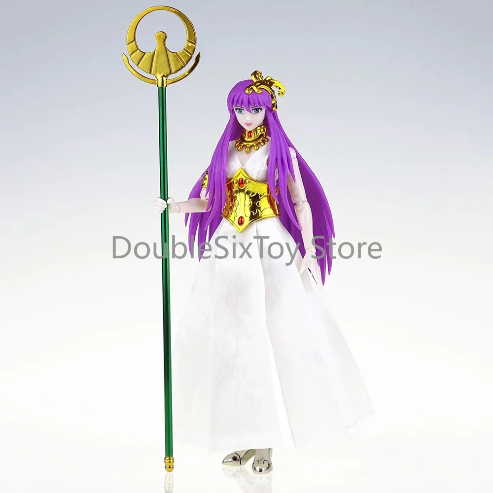 

In Stock Great Toys GT Model Saint Seiya Cloth Myth EX God Athena Saori Kido Casual cloth Collection action figure Colletion toy