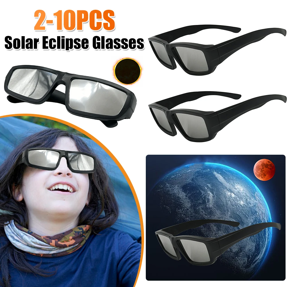 Safe Shades Meets ISO 12312-2:2015(E) Standards Solar Eclipse Viewing Glasses Direct Sun View Safe Eye Protection