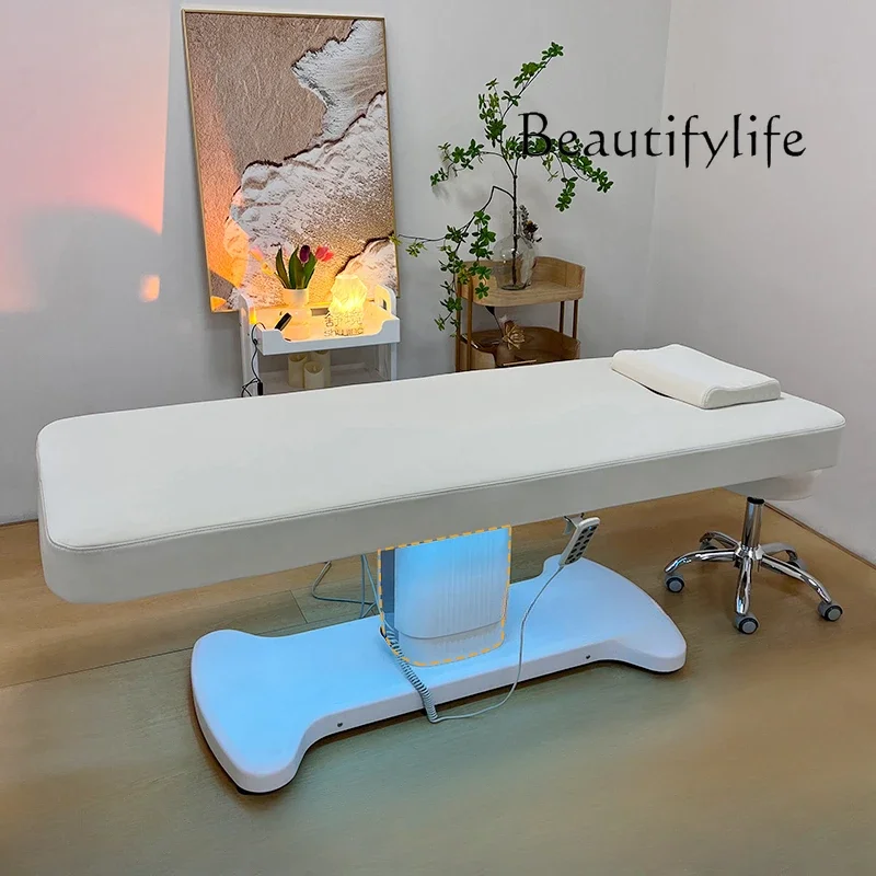 

sense multi-functional heating sap massage eyelash embroidery bed Electric beauty bed beauty salon technology