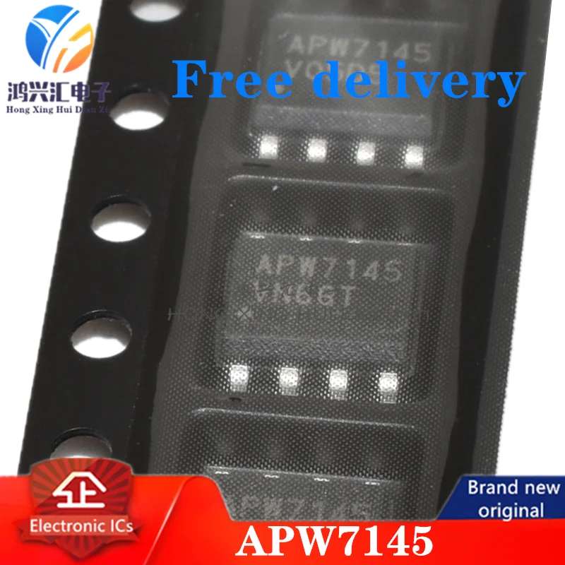 Original Power Management Chip, Novo, APW7145KAI-TRG, APW7145, SOP-8, 10pcs