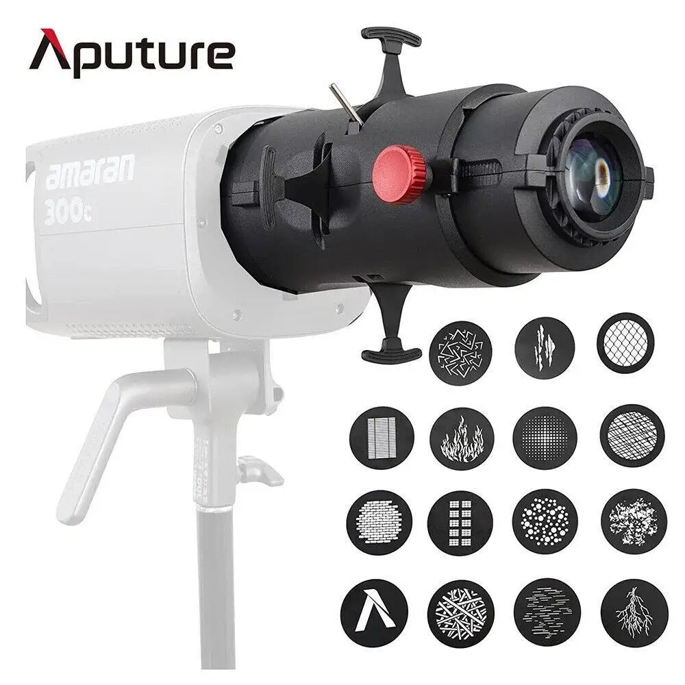 Aputure Amaran Spotlight Se 19 ° oder 36 ° Bowens Mount Point Source Objektiv Modifikator für Amaran 150c Amaran 300c