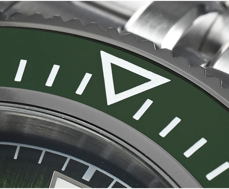 San Martin Orologio da sub da uomo Orologio da polso meccanico automatico Zaffiro 20Bar Lunetta in ceramica Lume Miyota 9015 Quadrante JianZhan sfumato