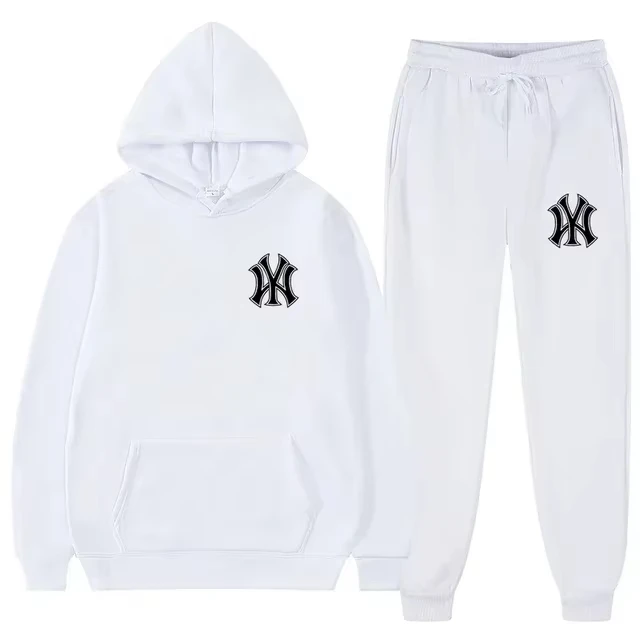 2026 New Men Casual 2Pcs Tracksuit Hoodie & Jogger Pants Fashion Male Sport Outfit For Autumn Winter Daily Wear view 2