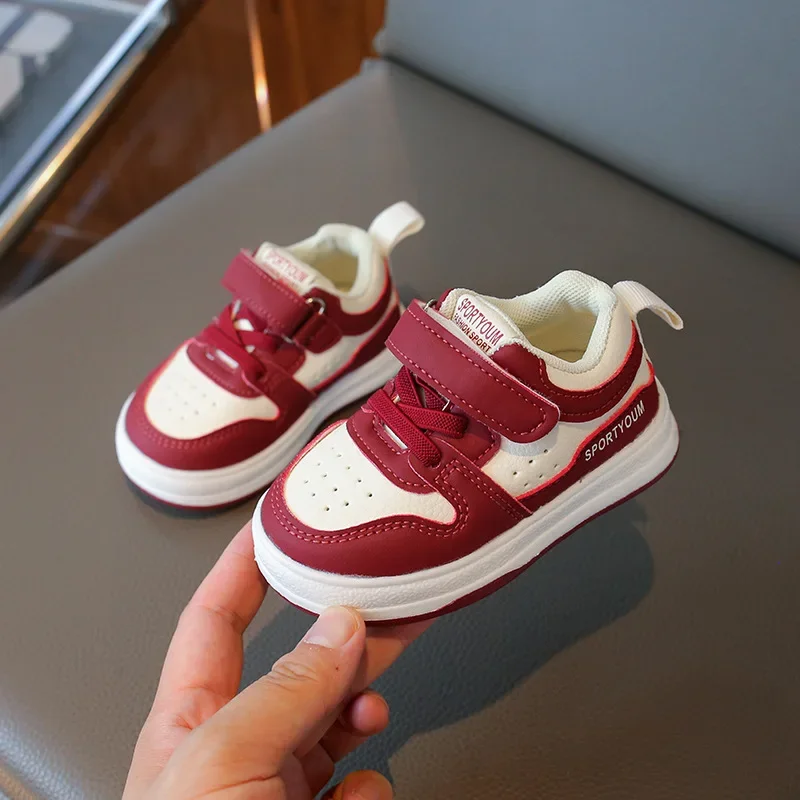 Brand Girl Sneake Autumn New Baby Shoe Soft Sole Walking Shoe Fashion Board Shoe Girl Shoes Casual Boy Sport Shoes Popular tenis