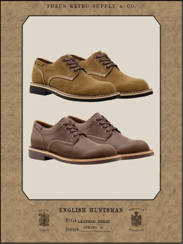 

Briti Sle oes Vintage Casual Low Help Bull Nubu Leather Mad Two Sles Wax Fini round Toe Rubber Sole