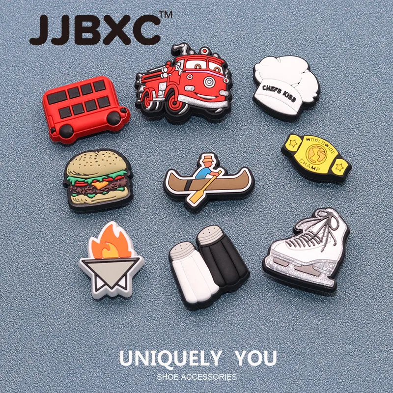 JJBXC CHARM Shoe Buckle Shoe Accessories Cartoon Pattern DIY Fashion Shoes Accessories Suitable for cross Shoes