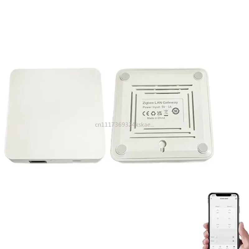 Smart Home Products Tuya Smart Life Wired Zigbee Gateway 3.0 Connect LAN Gateway Support Remote Control 5V 1A
